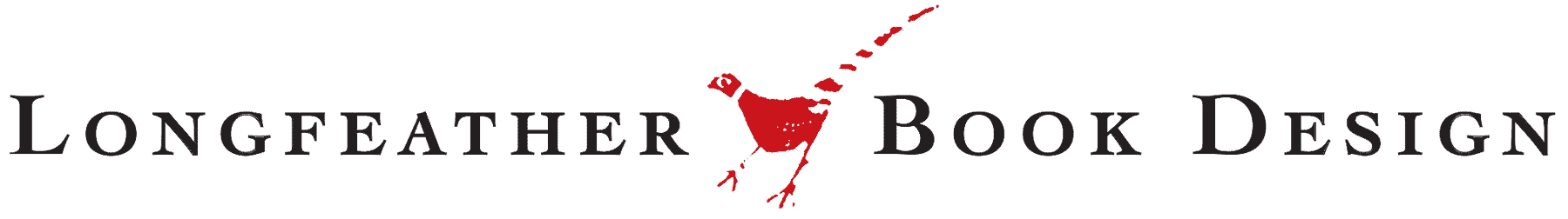 Longfeather Book Design header logo